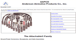 Desktop Screenshot of andersonairmotive.com